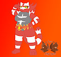 [late-gift] Scarlet the Shiny Incineroar