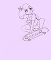 Llana is a Big Pizza Puppy by Lovebreak