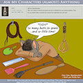 Ask My Characters - Frau Spankenstein: So many butts to spank...
