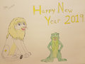 2019 New Years fanart by CodaLeo