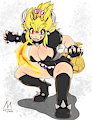 Bowsette by meatboom