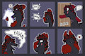 next stickers from SpookyFoxinc