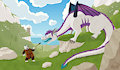 Gay polar bear vs gay purple dragon
