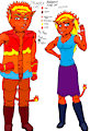 Fire Cats by ClawMacKain