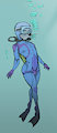 Scuba seal boy