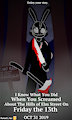 I Know What You Did When You Screamed About The Hills of Elm Street on Friday the 13th
