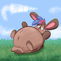 Chubby Bunny Wiggle (ANIMATED)