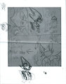 Pencil studies of metal Sonic after Katie's
