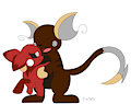 Rai daddy and Chie Chu~