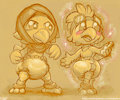 Vulpy Pax - Chocobo TF by OverFlo207