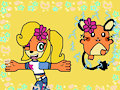 Coco and her Dedenne's performance
