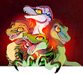 Raptor Squad by PlagueDogs123