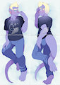 Weiun Body Pillow (Clothed)