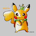 Pikachu Queen by niceglitch
