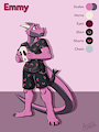 Emmy Ref Sheet by Ahnik