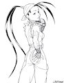 Daily Doodle 2019 01 27 Street Fighter Ibuki