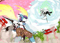 A~2~Z fight by kat37