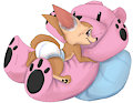 Giant Teddy Bear by Kuuneho