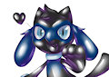 Happy Latex Riolu (NOT MY ART, ORIGINAL IN DESCRIPTION)