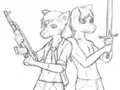 Cale and Jared by Cyndon