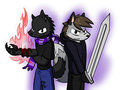 Joel Calley and Fox Kale by Immelmann