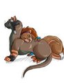 Ottsel Cuddles by AmericanYangire
