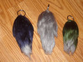 Yarn tail KEYCHAINS!