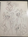 foxcoon doodles