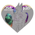 $20 USD YCH San Valentin