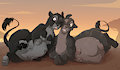 *Q*_After-lunch cuddles! by Fuf
