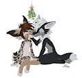 Under the mistletoe - by Ailuranthropy