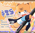 February Commissions Priceslist