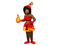 Crimson Jazz Girl