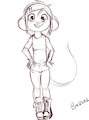 Milk's jogging outfit.