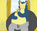 OC snorlax by TristanXalliver