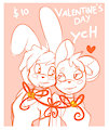 Valentine&acute;s day ych