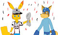 MegaFox and Josh's Super bowl Celebration