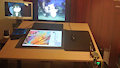 My Cintiq Desk ^.^
