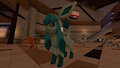 [SFM] Glaceon at the mall.