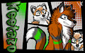 Keetazo - Cartoon Badge