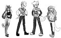 Squad pose! [sketch]
