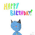 Happy birthday, cool cat! by DigimonForever