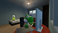 Creative Yoshi at work