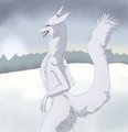 "Don't follow me." by Feathereredface
