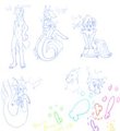 Shwee shapeshiftin doodles by ShweeWolfCraftz