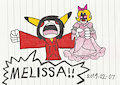 Melissa's at it again