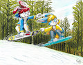 Snowboarding