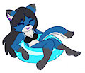 Floating kitty