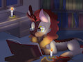 Night Reading by Lunko