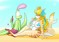 [G] Hanging out with the sun queen